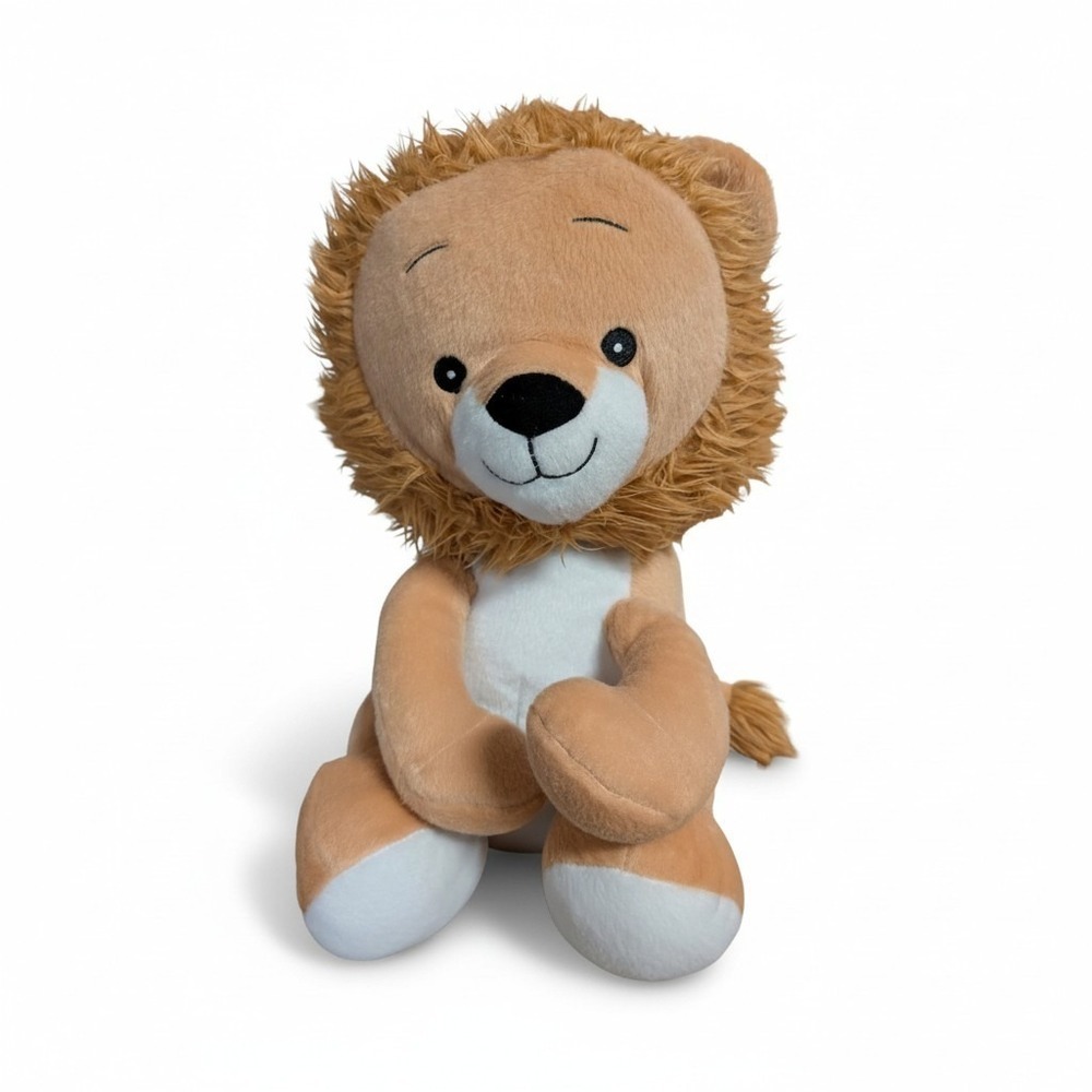 Avon Rory The Lion Stuffed Animal Tan White 15" Plush Lion 2017 Retired GUC